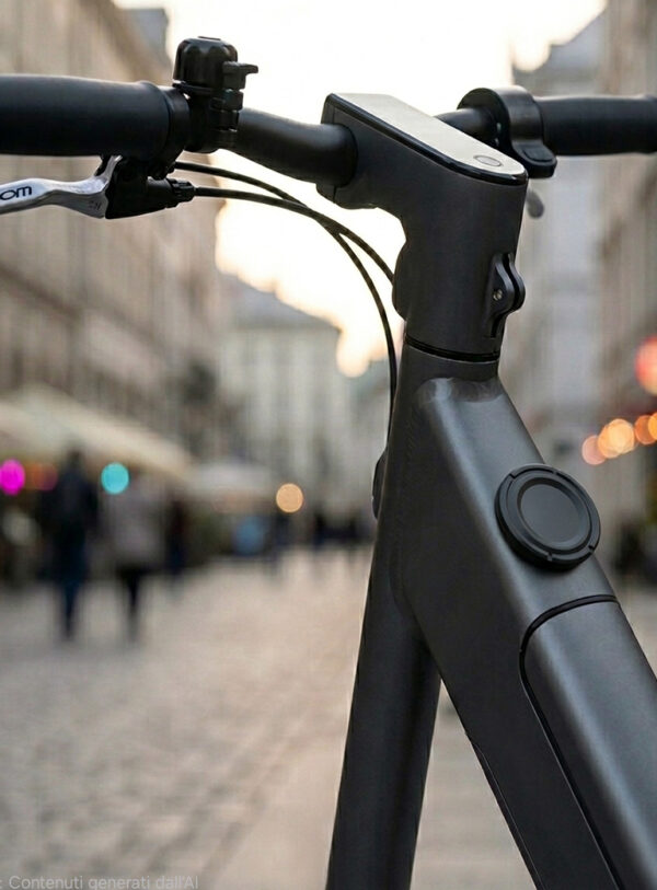 05_d Localizzatore Smart Tag Magnetico o a Fascette per Due Ruote (per Apple e Android)