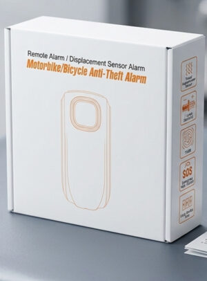 07_a Kit Allarme Antifurto Sonoro con Sensore di Spostamento 3D per Due Ruote (Bici, e-bike, motocicli, monopattini)