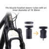 10_c Custodia Protettiva per Tubo Forcella Bici per Localizzatore di Posizione Airtag o Smart Tracker