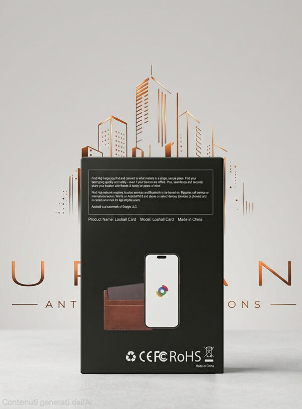 11_b Localizzatore Smart Ultrasottile per Android