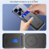 14_c Portacarte Anti-Smarrimento con Ricarica Wireless