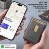 14_e Portacarte Anti-Smarrimento con Ricarica Wireless