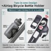15_c Supporto Borraccia con Alloggio per AirTag e Smart Tracker