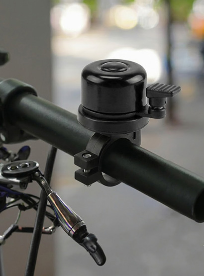 16_d Campanello per Bicicletta con Scomparto Integrato per AirTag e Smart Tracker