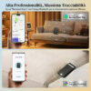 18_c Portacarte Intelligente Slim con Tracciatore Integrato