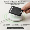 18_d Portacarte Intelligente Slim con Tracciatore Integrato
